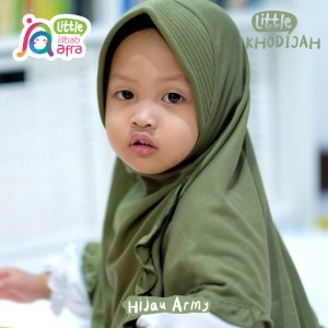 Jilbab Anak JAFR - Little Khodijah 32 Hijau Army